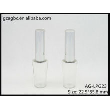 Transparente & leer Sonderform Lip Gloss Tube AG-LPG23, AGPM Kosmetikverpackungen, benutzerdefinierte Farben/Logo